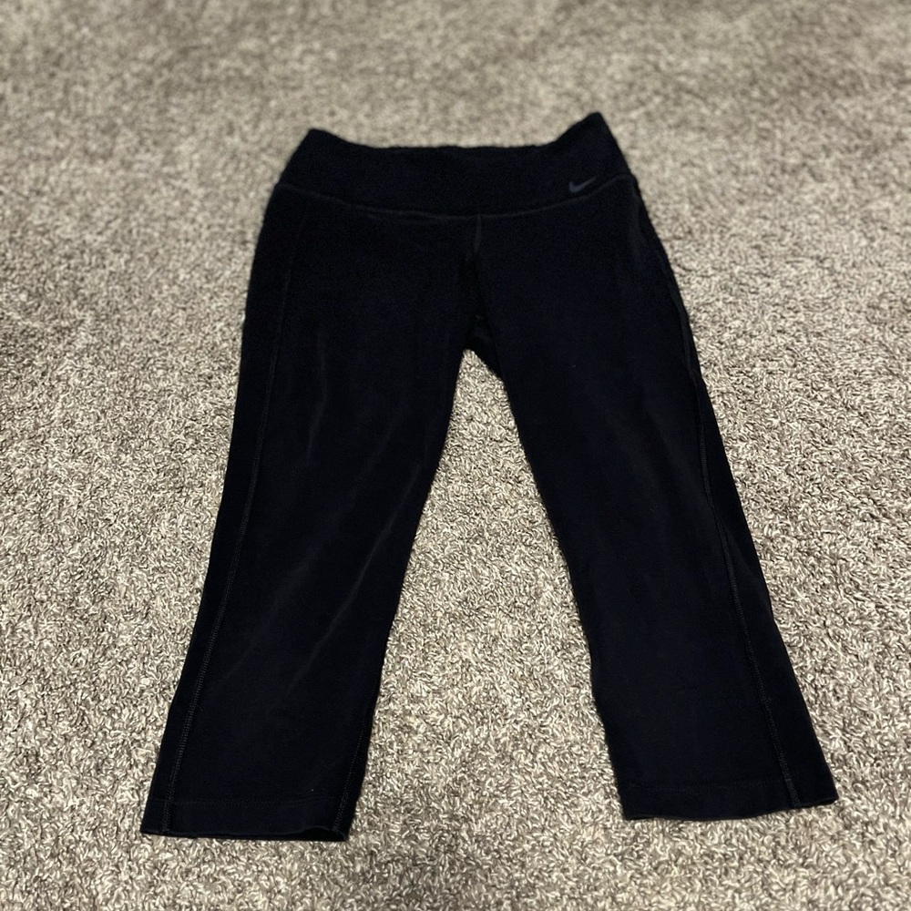 Nike black athletic capris.